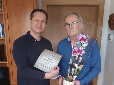 Wolfgang List zum Ehrenmitglied des VCA ernannt!